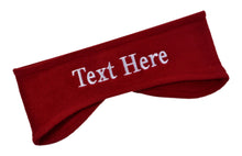 Load image into Gallery viewer, Embroidered Fleece Ear Warmer Headband - Quantity Discounts