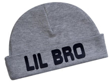 Load image into Gallery viewer, Lil Bro Baby Beanie Hat for Little Brother
