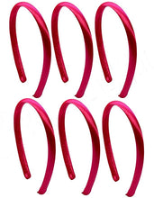 Load image into Gallery viewer, Set of 6 Satin Arch 18 INCH Doll Headbands for DIY and Matching Dolly and Me Outfits