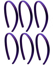 Load image into Gallery viewer, Set of 6 Satin Arch 18 INCH Doll Headbands for DIY and Matching Dolly and Me Outfits