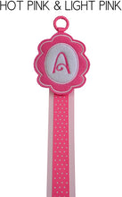 Load image into Gallery viewer, Personalized Hair Bow &amp; Hair Clip Holder Organizer with Scallop Framed Monogrammed Initial
