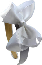 Load image into Gallery viewer, Satin Arch Boutique Bow Headband for Toddlers and Girls - 6 Colors!
