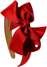 Load image into Gallery viewer, Satin Arch Boutique Bow Headband for Toddlers and Girls - 6 Colors!
