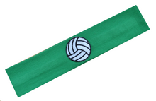 Load image into Gallery viewer, Volleyball Ball Patch Cotton Stretch Headband - Quantity Discounts!

