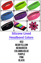 Load image into Gallery viewer, SILICONE Lined Headband Blanks NO SLIP
