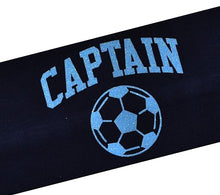 Load image into Gallery viewer, Soccer Headband Personalized with Your Custom GLITTER FLAKE Text &amp; Number - Quantity Discounts
