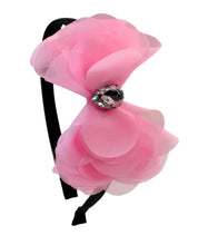 Load image into Gallery viewer, Chiffon Cone Bow Headband
