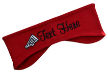 Load image into Gallery viewer, Embroidered Cheerleading Fleece Ear Warmer Headband - Quantity Discounts
