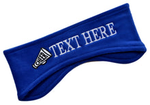 Load image into Gallery viewer, Embroidered Cheerleading Fleece Ear Warmer Headband - Quantity Discounts
