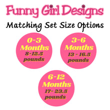 Load image into Gallery viewer, Baby Girl Embroidered Initial Onesie Bodysuit and Matching Grosgrain Bow Hat with Your Custom Name
