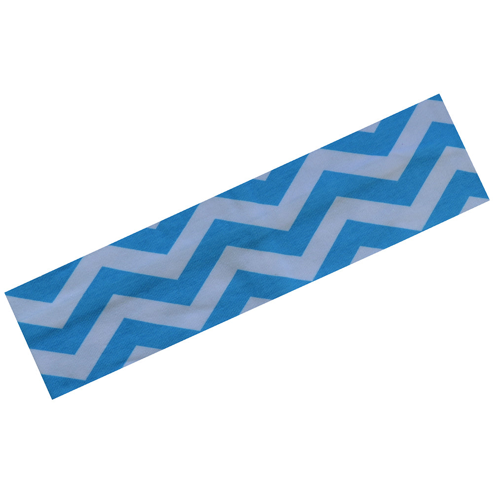 2.5 Inch Chevron Print Cotton Headband Blank