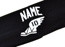 Load image into Gallery viewer, Track and Field Cotton Stretch Headband with Your Custom and Personalized VINYL Text - Quantity Discounts
