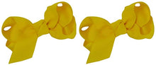 Load image into Gallery viewer, Set of 2 - 2.75Inch Grosgrain Ribbon Children&#39;s Hair Bows
