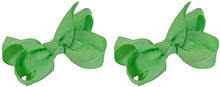 Load image into Gallery viewer, Set of 2 - 2.75Inch Grosgrain Ribbon Children&#39;s Hair Bows
