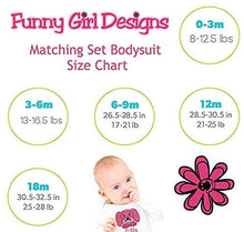 Load image into Gallery viewer, Baby Girl Embroidered Initial Onesie Bodysuit and Matching Grosgrain Bow Hat with Your Custom Name
