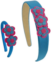 Load image into Gallery viewer, Girls Dolly and Me Kit Flower Cluster Matching Headband Gift Set - Fits All 18 Inch Dolls!

