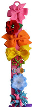 Load image into Gallery viewer, Hair Bow and Headband Storage Deluxe Organizer with 3 Inch Boutique Bow

