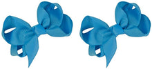 Load image into Gallery viewer, Set of 2 - 2.75Inch Grosgrain Ribbon Children&#39;s Hair Bows
