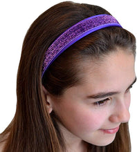 Load image into Gallery viewer, Satin Glitter Sparkle Arch Headband - 17 Colors!
