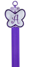 Load image into Gallery viewer, Personalized Monogrammed Hair Bow Holder Organizer with Butterfly Initial
