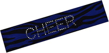 Load image into Gallery viewer, Cheer Rhinestone Cotton Stretch Headband - Quantity Discounts!
