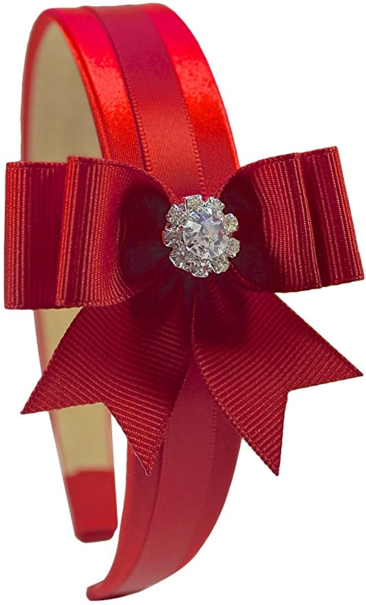 Elegant Rhinestone Girls Arch Headband - 9 Colors!