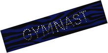 Load image into Gallery viewer, Gymnast Rhinestone Cotton Stretch Headband - Quantity Discounts!
