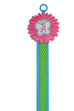 Load image into Gallery viewer, Personalized Hair Bow &amp; Hair Clip Holder Organizer with Scallop Framed Monogrammed Initial
