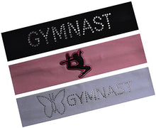 Load image into Gallery viewer, Set of 3 Gymnastics Cotton Stretch Headband Gift Set
