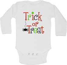Load image into Gallery viewer, Trick or Treat Embroidered Halloween Bodysuit
