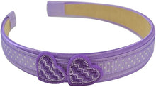 Load image into Gallery viewer, Valentines Day Simple Hearts Ribbon Wrapped Satin Arch Headband
