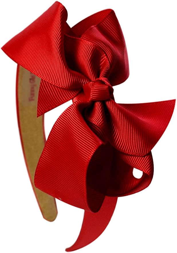 Satin Arch Boutique Bow Headband for Toddlers and Girls - 6 Colors!
