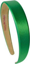 Load image into Gallery viewer, 1 Inch Wide Satin Arch Headband - 11 Colors!
