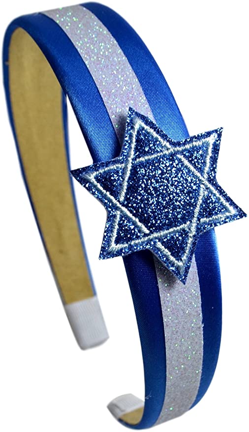 Sparkling Star of David Arch Hanukkah Headband