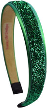 Load image into Gallery viewer, Satin Glitter Sparkle Arch Headband - 17 Colors!
