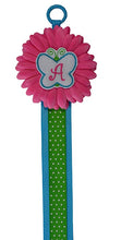 Load image into Gallery viewer, Personalized Hair Bow &amp; Hair Clip Holder Organizer with Scallop Framed Monogrammed Initial
