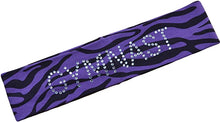 Load image into Gallery viewer, Gymnast Rhinestone Cotton Stretch Headband - Quantity Discounts!
