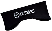 Load image into Gallery viewer, Soccer Fleece Ear Warmer Headband in Personalized GLITTER Text
