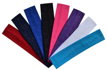 Load image into Gallery viewer, 2 Inch Glitter Cotton Headband Blank
