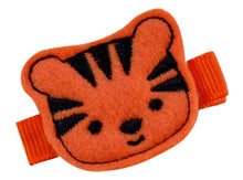 Load image into Gallery viewer, Tiger Felt Hair Clippie
