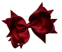 Load image into Gallery viewer, 4.5 Inch Grosgrain Hair Bow - MANY COLORS!
