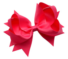 Load image into Gallery viewer, 4.5 Inch Grosgrain Hair Bow - MANY COLORS!
