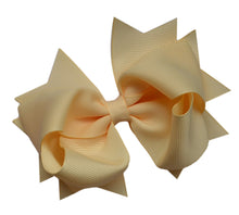 Load image into Gallery viewer, 4.5 Inch Grosgrain Hair Bow - MANY COLORS!
