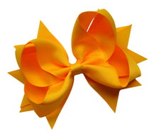 Load image into Gallery viewer, 4.5 Inch Grosgrain Hair Bow - MANY COLORS!
