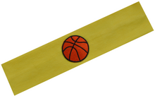 Load image into Gallery viewer, Basketball Patch Cotton Stretch Headband - Quantity Discounts!
