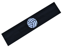 Load image into Gallery viewer, Volleyball Ball Patch Cotton Stretch Headband - Quantity Discounts!
