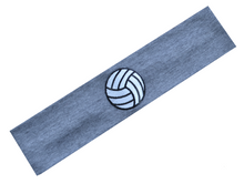 Load image into Gallery viewer, Volleyball Ball Patch Cotton Stretch Headband - Quantity Discounts!

