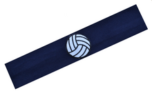 Load image into Gallery viewer, Volleyball Ball Patch Cotton Stretch Headband - Quantity Discounts!
