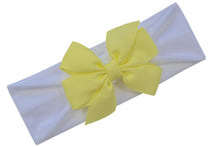 Load image into Gallery viewer, Nylon Bow Baby Headband

