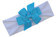 Load image into Gallery viewer, Nylon Bow Baby Headband
